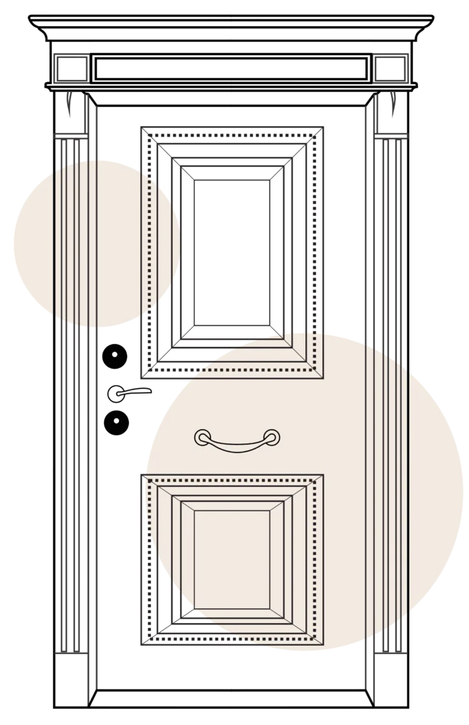 درب تمام چوب